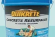 quikrete concrete resurfacer problems