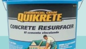 quikrete concrete resurfacer problems