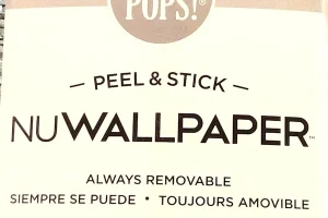 Peel and Stick Wallpaper Over Tile