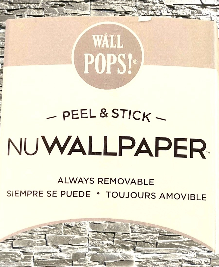 Peel and Stick Wallpaper Over Tile