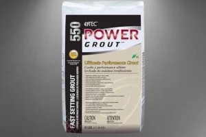 TEC Power Grout Issues